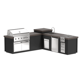 Maestro 112L B - BBQ Island - Modofire