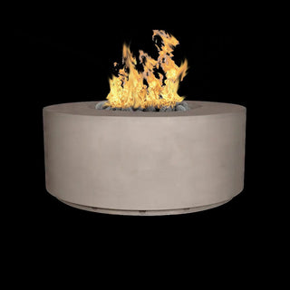 Manhattan Cylinder Round Fire Table - Concrete (GFRC) - Modofire