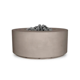 Manhattan Cylinder Round Fire Table - Concrete (GFRC) - Modofire