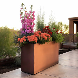 Manhattan Rectangle Planter / Water Box - Concrete (GFRC) - Modofire