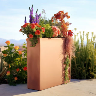 Manhattan Rectangle Tall Planter / Water Box - Concrete (GFRC) - Modofire