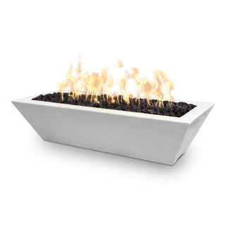 Maya Linear Rectangle Fire Bowl - Powder Coated Steel - Modofire