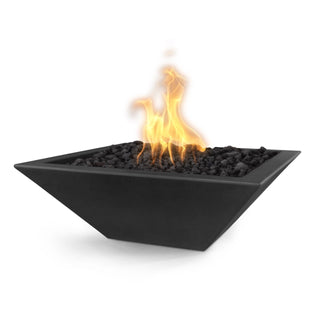 Maya Square Fire Bowl - Concrete (GFRC) - Modofire