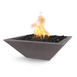 Maya Square Fire Bowl - Concrete (GFRC) - Modofire