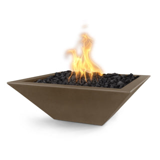 Maya Square Fire Bowl - Concrete (GFRC) - Modofire