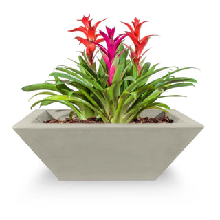 Maya Square Planter / Water Bowl - Concrete (GFRC) - Modofire