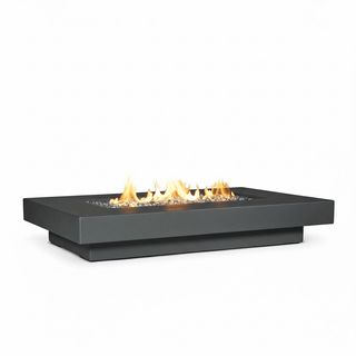 Midway Rectangle Low Fire Table - Concrete (GFRC) - Modofire