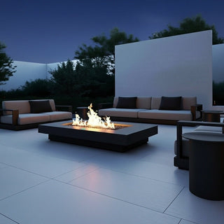 Midway Rectangle Low Fire Table - Concrete (GFRC) - Modofire