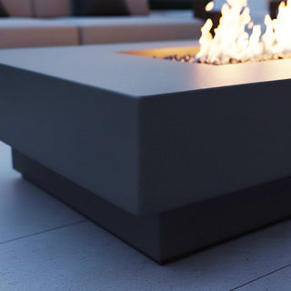 Midway Rectangle Low Fire Table - Concrete (GFRC) - Modofire