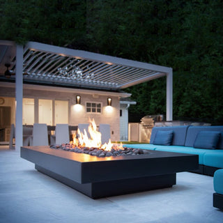 Midway Rectangle Low Fire Table - Concrete (GFRC) - Modofire