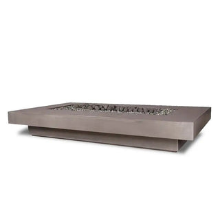 Midway Rectangle Low Fire Table - Concrete (GFRC) - Modofire