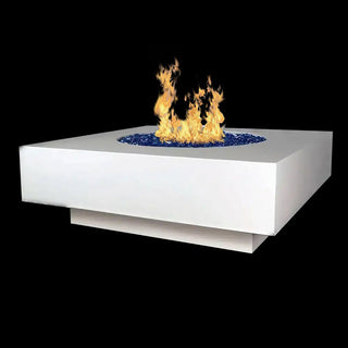 Midway Square Fire Table - Round Insert - Concrete (GFRC) - Modofire