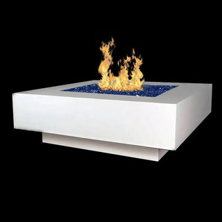 Midway Square Fire Table - Square Insert - Concrete (GFRC) - Modofire