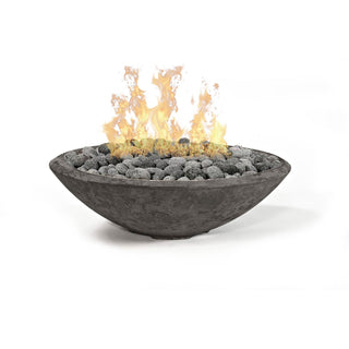 Miso Cast Fire Bowl - Cast Stone Natural Finish - modofire🔥