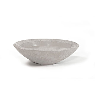 Miso Cast Planter / Water Bowl - Cast Stone Natural Finish - modofire🔥