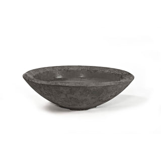 Miso Cast Planter / Water Bowl - Cast Stone Natural Finish - modofire🔥