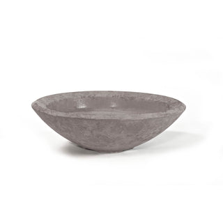 Miso Cast Planter / Water Bowl - Cast Stone Natural Finish - modofire🔥