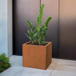 Moderna Square Planter - Corten Steel - Modofire