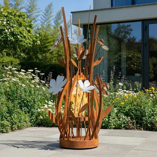 Modofire Aurelia Flower Spire Fire Sculpture - Modofire