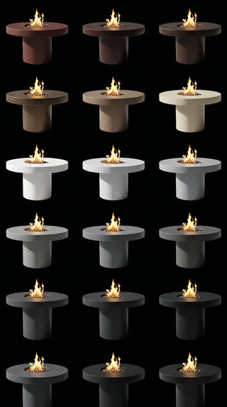 Modofire Circa Bold Fire Dining Table - Modofire