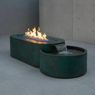 Modofire End Falls Fire & Water Feature - Modofire