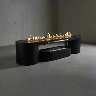 Modofire Lineo View Fire & Water Feature - Modofire
