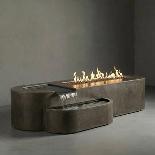 Modofire Pond Falls Fire & Water Feature - Modofire