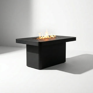 Modofire Rounded Lineo Bold Fire Bar Table - Modofire
