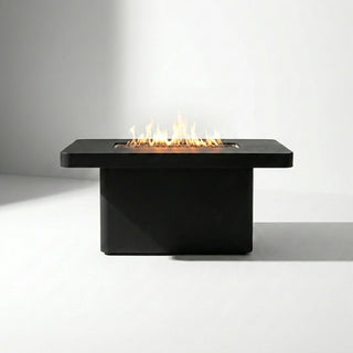 Modofire Rounded Lineo Bold Fire Bar Table - Modofire