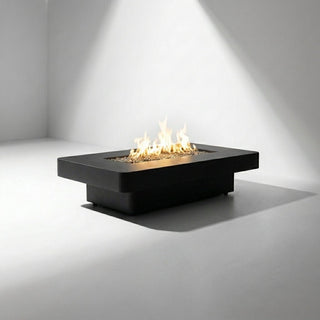 Modofire Rounded Lineo Bold Fire Coffee Table - Modofire