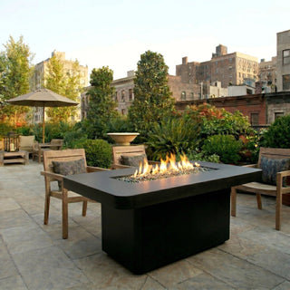 Modofire Rounded Lineo Bold Fire Dining Table - Modofire