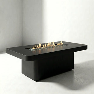 Modofire Rounded Lineo Bold Fire Dining Table - Modofire