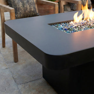 Modofire Rounded Lineo Bold Fire Dining Table - Modofire