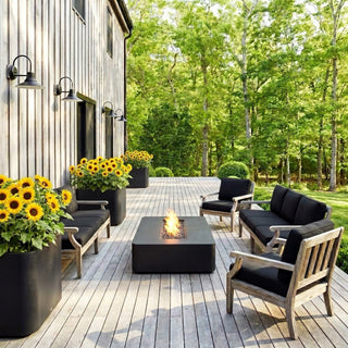 Modofire Rounded Lineo Fire Table - Modofire