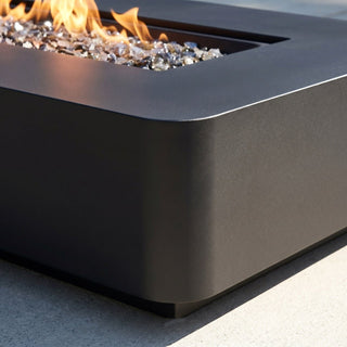 Modofire Rounded Lineo Rise Fire Table - Modofire