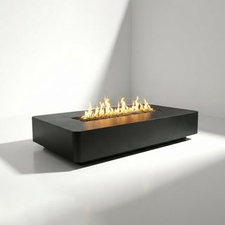 Modofire Rounded Lineo Rise Fire Table - Modofire