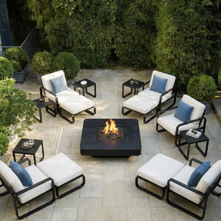 Modofire Rounded Quad Bold Fire Coffee Table - Modofire