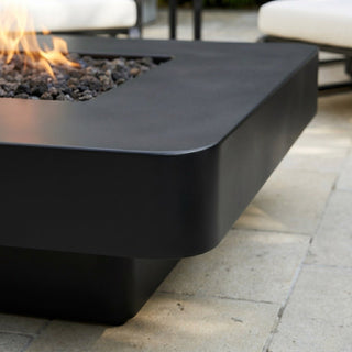 Modofire Rounded Quad Bold Fire Coffee Table - Modofire