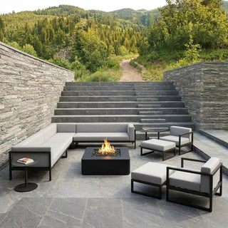 Modofire Rounded Quad Fire Table - Modofire
