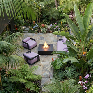 Modofire Rounded Quad Rise Fire Table - Modofire