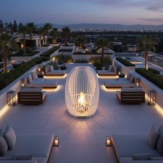 Nebula Fire Pit Sculpture - Modofire