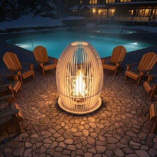 Nebula Fire Pit Sculpture - Modofire