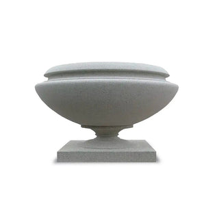 Oak Park Residence Vase Planter / Water - Round Bowl - Officially Licensed Frank Lloyd Wright - Dry Cast Sandstone