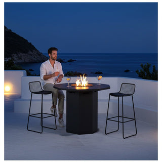 Octo Top Fire Bar Table - Aluminum - Modofire