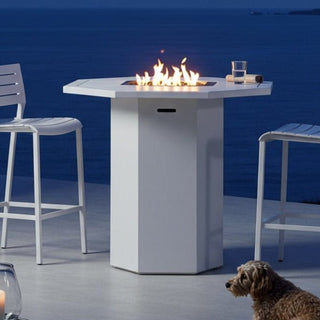 Octo Top Fire Bar Table - Aluminum - Modofire