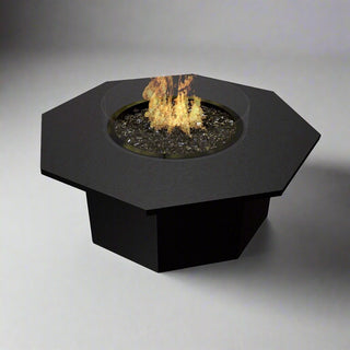 Octo Top Fire Coffee Table - Aluminum - Modofire