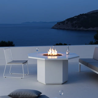 Octo Top Fire Dining Table - Aluminum - Modofire