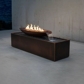 Oval Float Fire & Water Feature - Modofire
