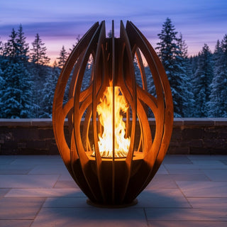 Ovolis Fire Sculpture - Modofire