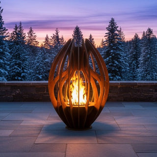 Ovolis Fire Sculpture - Modofire